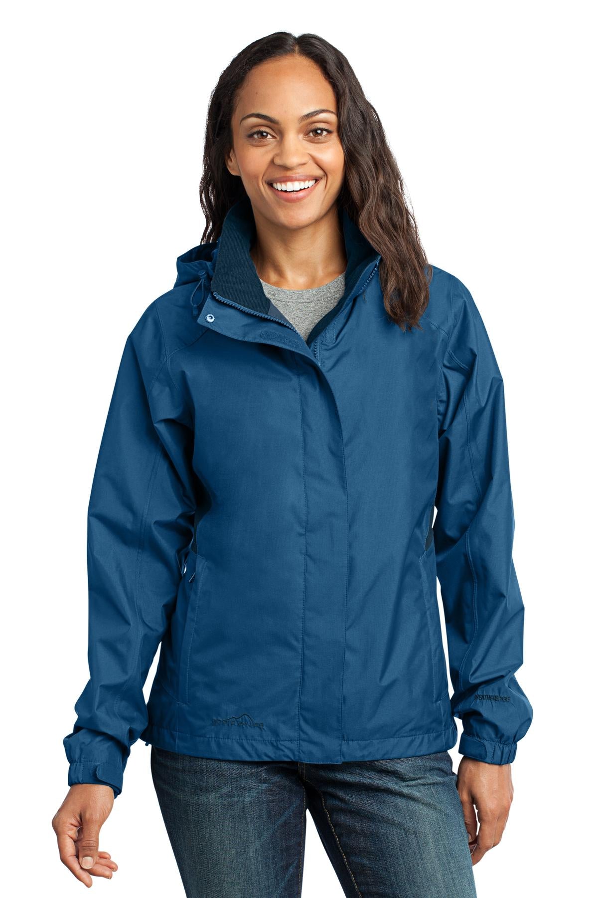 From misty mornings to evening downpours this fully seam-sea - Deep Sea Blue/ Dark Adriatic