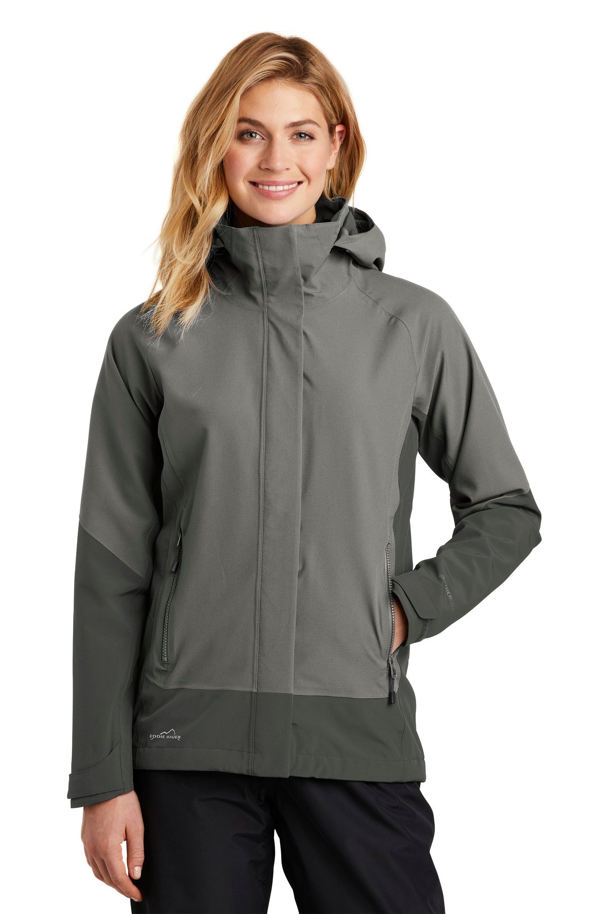 Two element-fighting WeatherEdge 5K/5K fabrics come together - Metal Grey/ Grey Steel