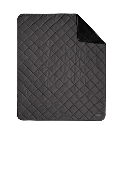 This warm insulated blanket is designed for adventures both  - Grey Steel/ Black