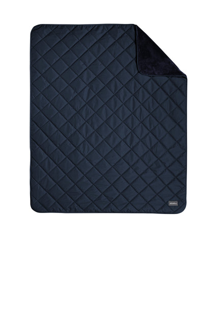 This warm insulated blanket is designed for adventures both  - River Blue Navy
