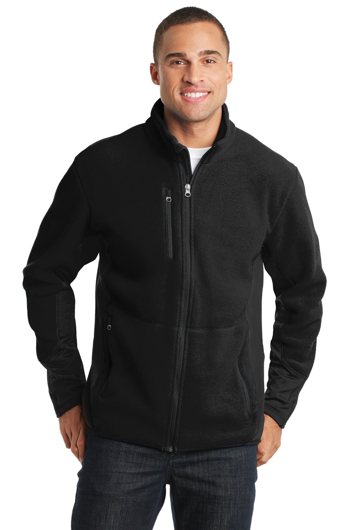 With R-Tek Pro we've taken soft brushed fleece and added str - Black/ Black