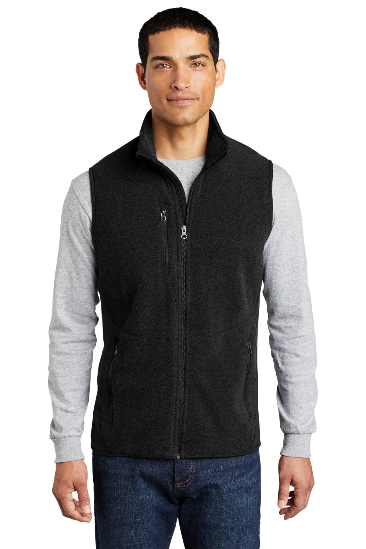 R-Tek Pro vests are made for warmth and layering--without ad - Black/ Black
