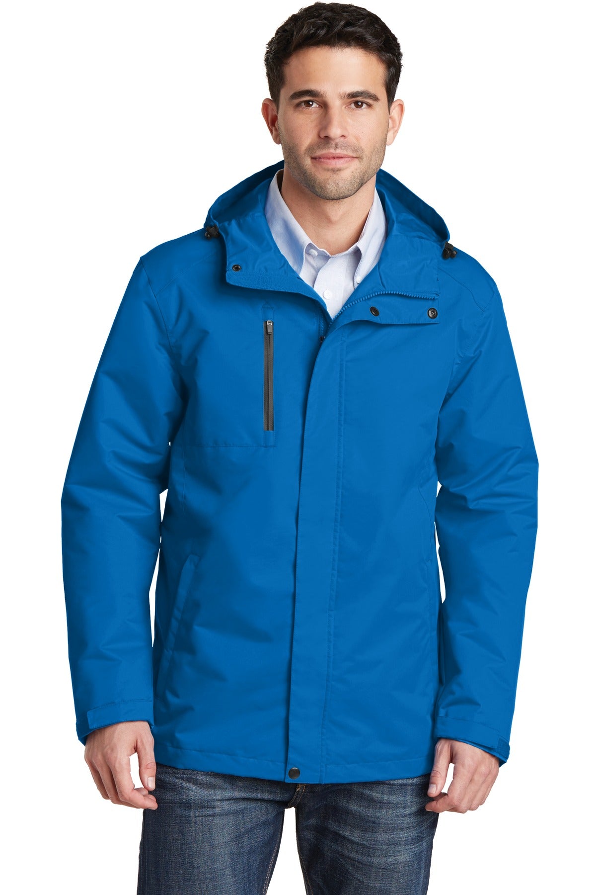This hardworking parka-length insulated jacket is critically - Direct Blue