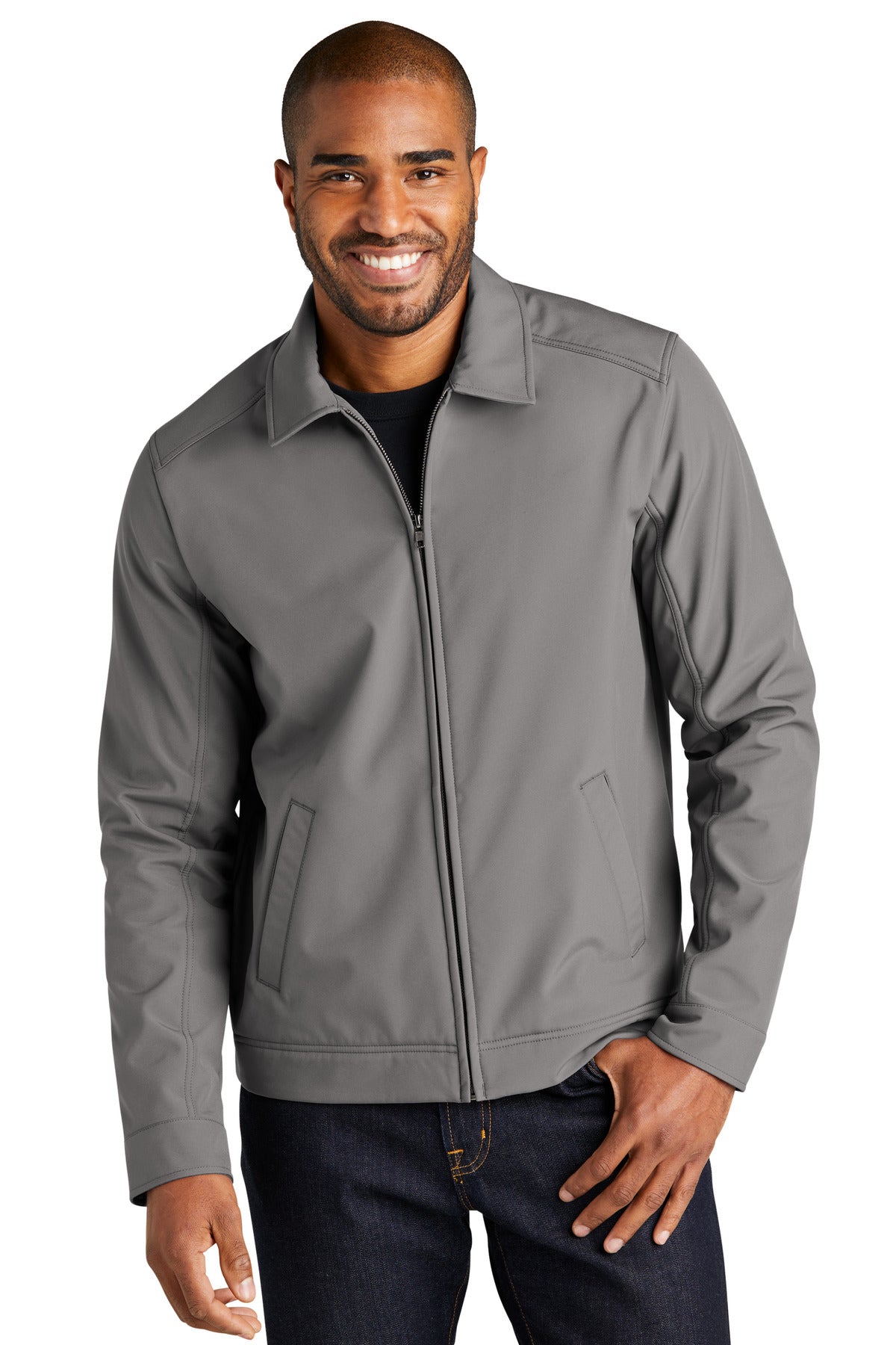 A classic style in an updated silhouette this rugged stretch - Deep Smoke