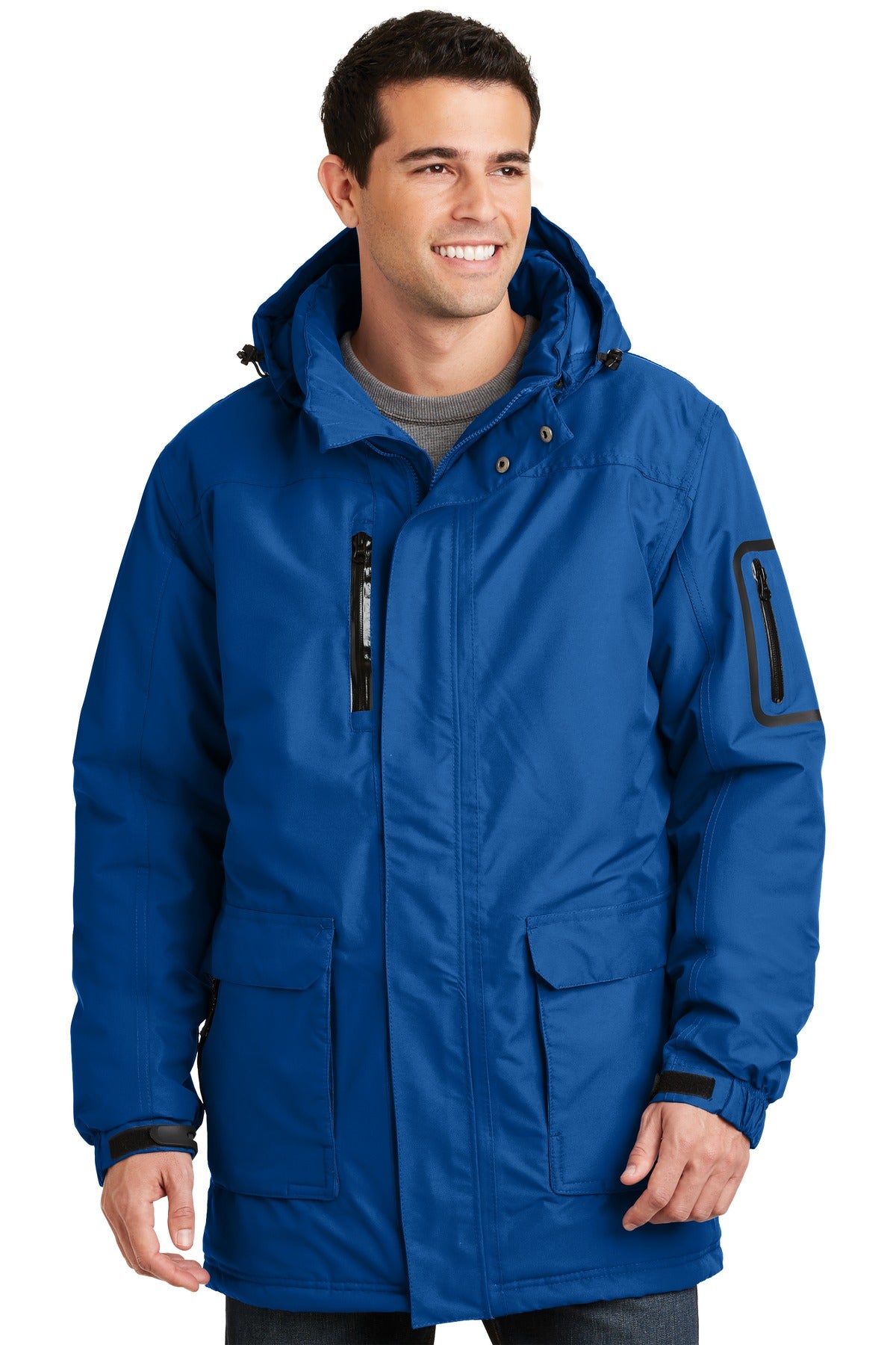 Designed to take on unforgiving weather our parka is warm an - Royal