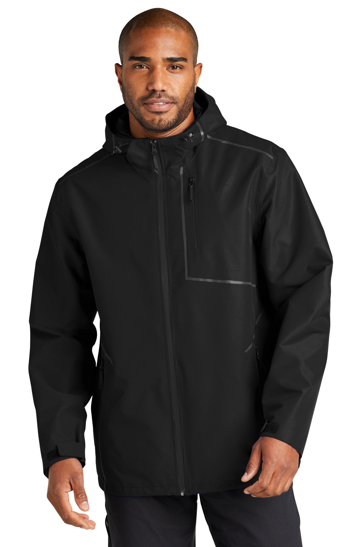 For an outer shell that delivers a refined streamlined look  - Deep Black