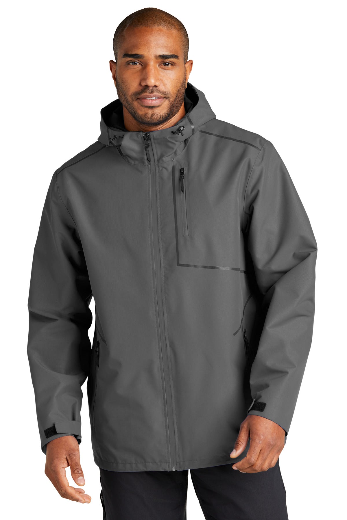 For an outer shell that delivers a refined streamlined look  - Graphite