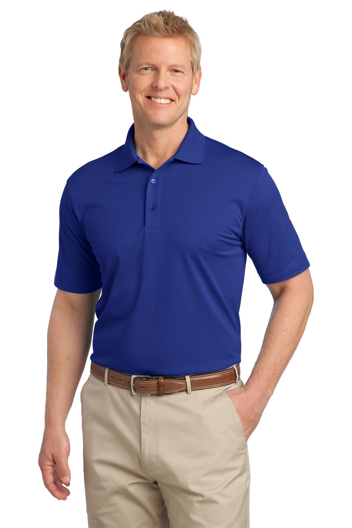 This polo is a working person's dream: versatile moisture-wi - Bright Royal