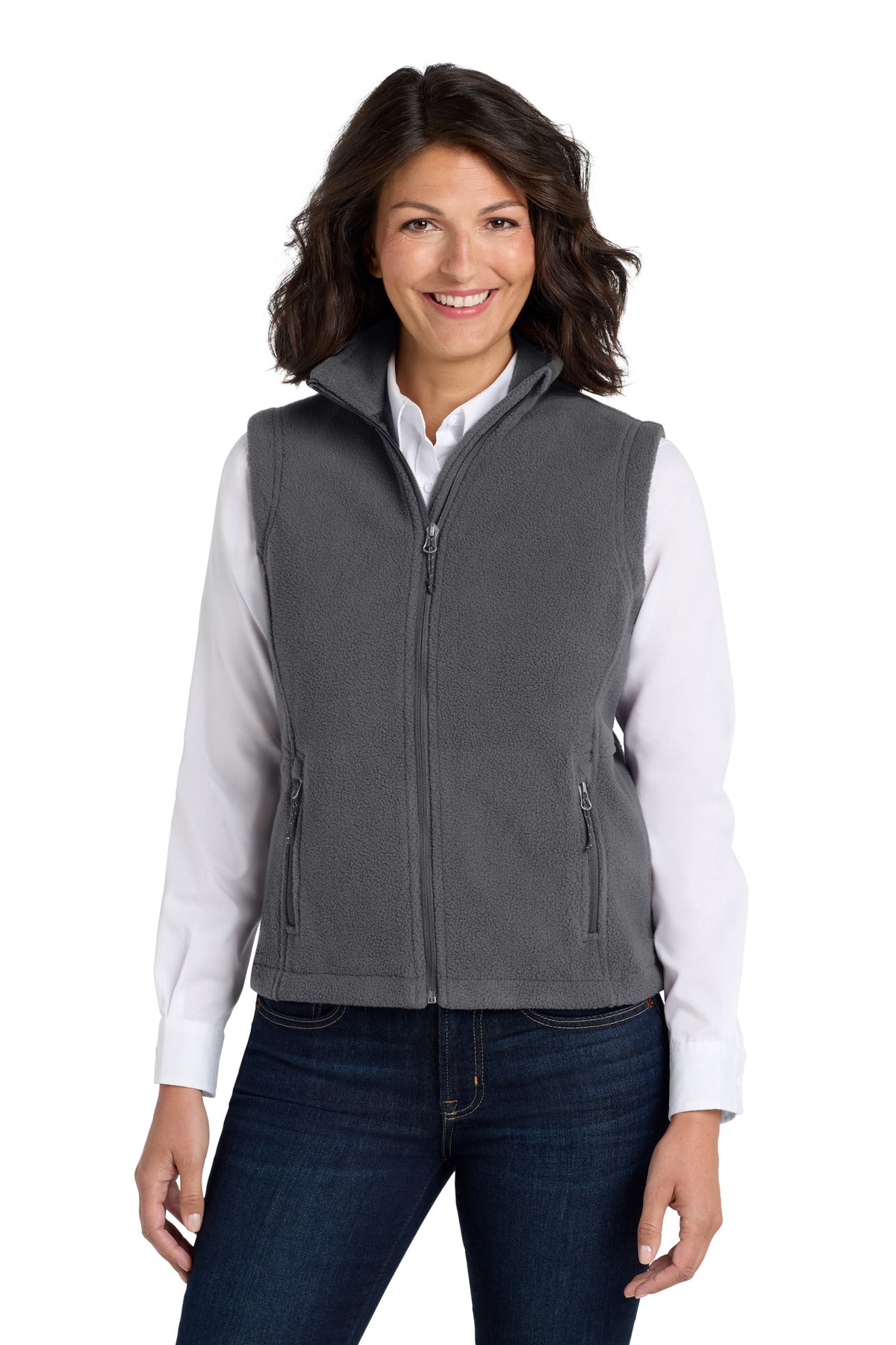 Ready for layering this super soft low-pill midweight fleece - Iron Grey