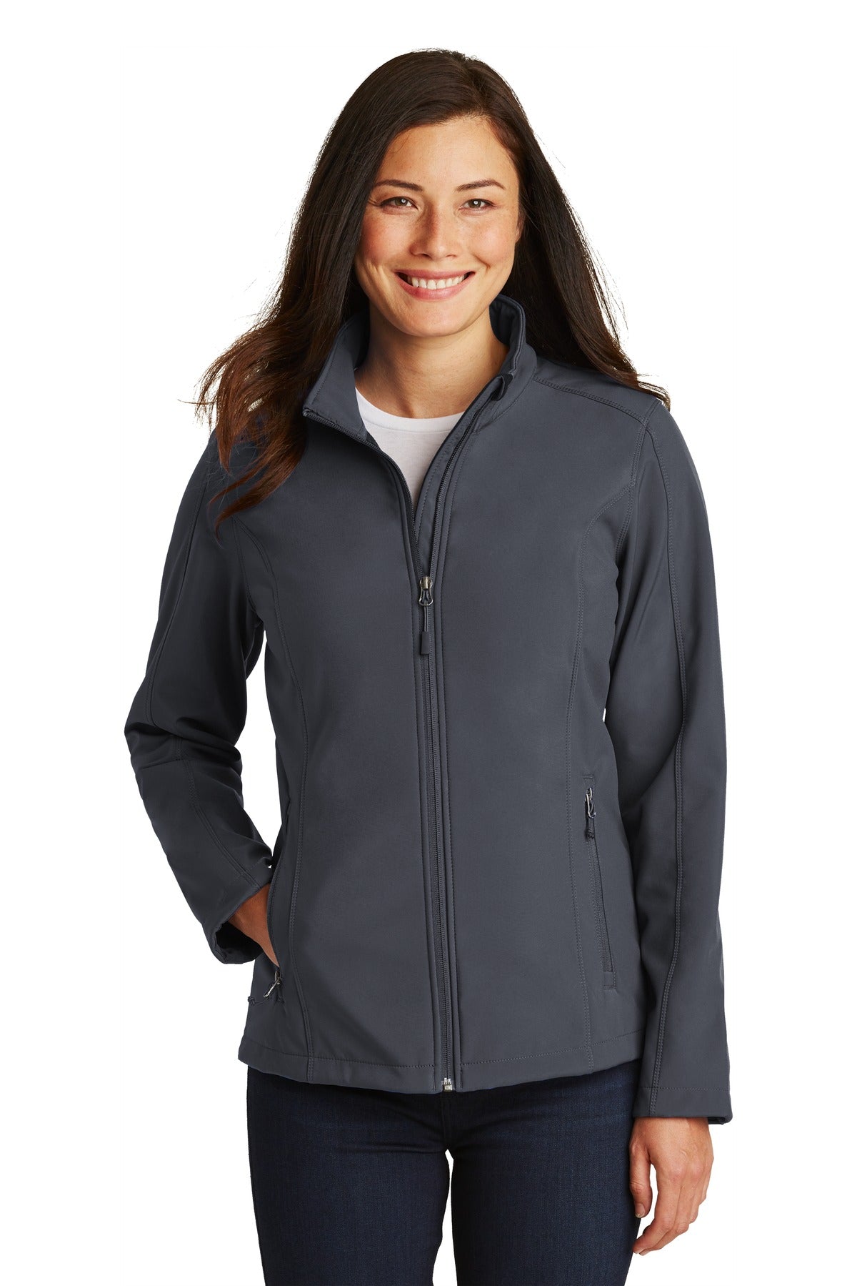A reliable soft shell at a real value. This go-to basic shed - Battleship Grey