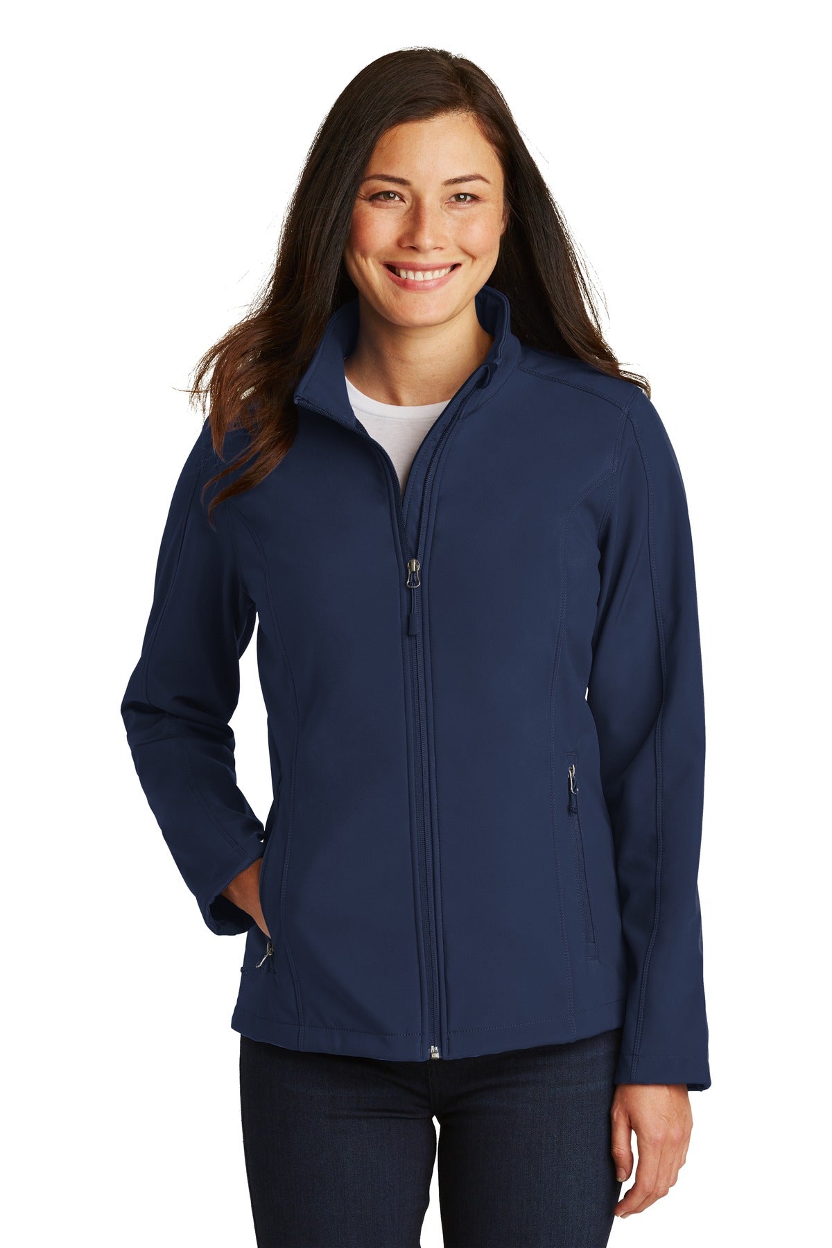 A reliable soft shell at a real value. This go-to basic shed - Dress Blue Navy