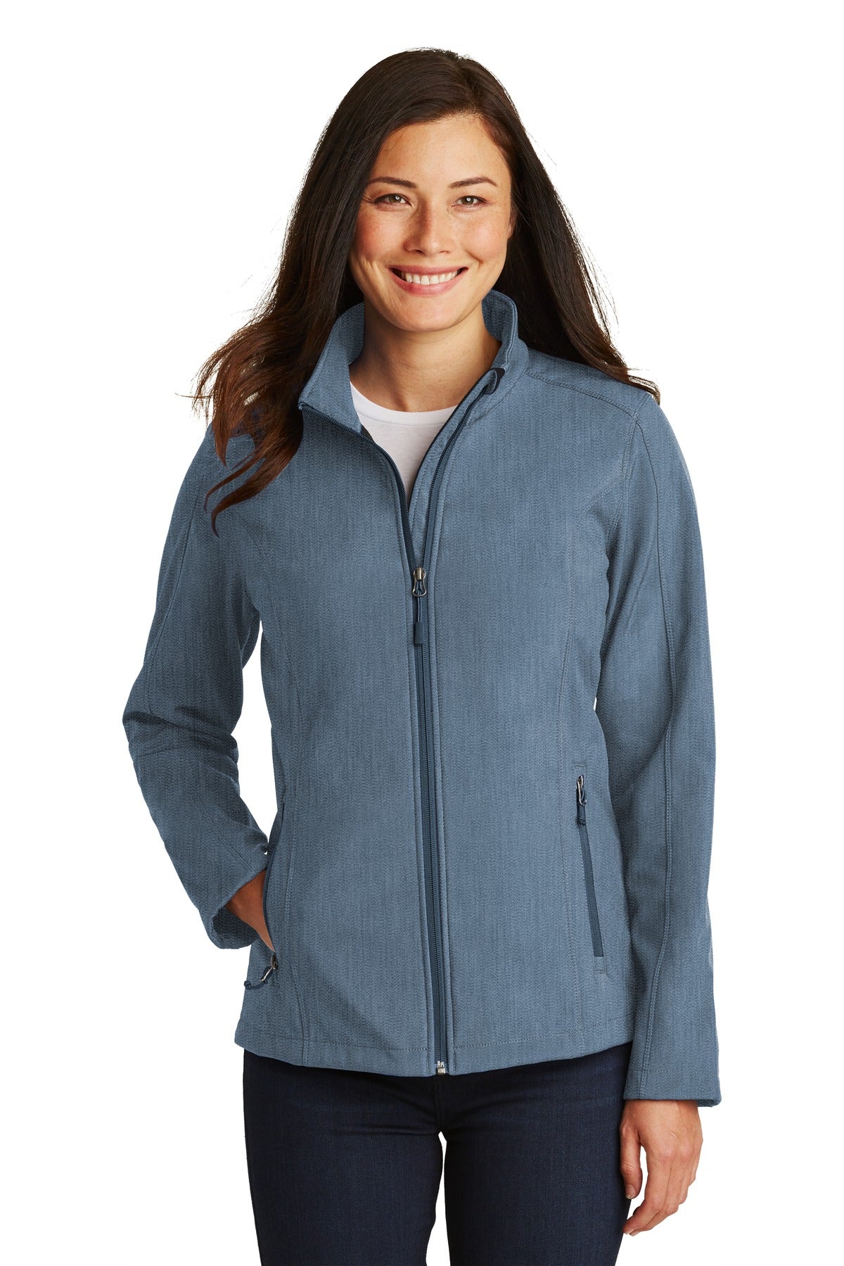 A reliable soft shell at a real value. This go-to basic shed - Navy Heather