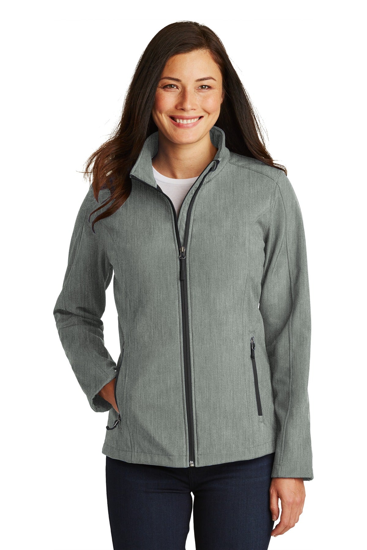 A reliable soft shell at a real value. This go-to basic shed - Pearl Grey Heather