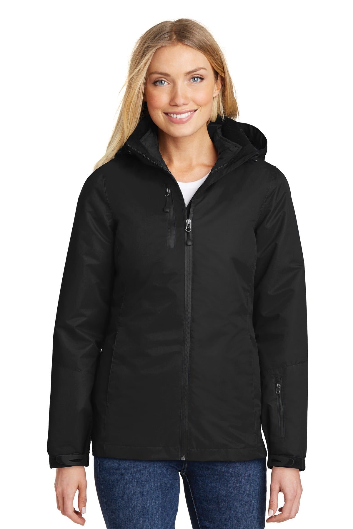 Packed with weather-fighting features the Vortex Waterproof  - Black/ Black