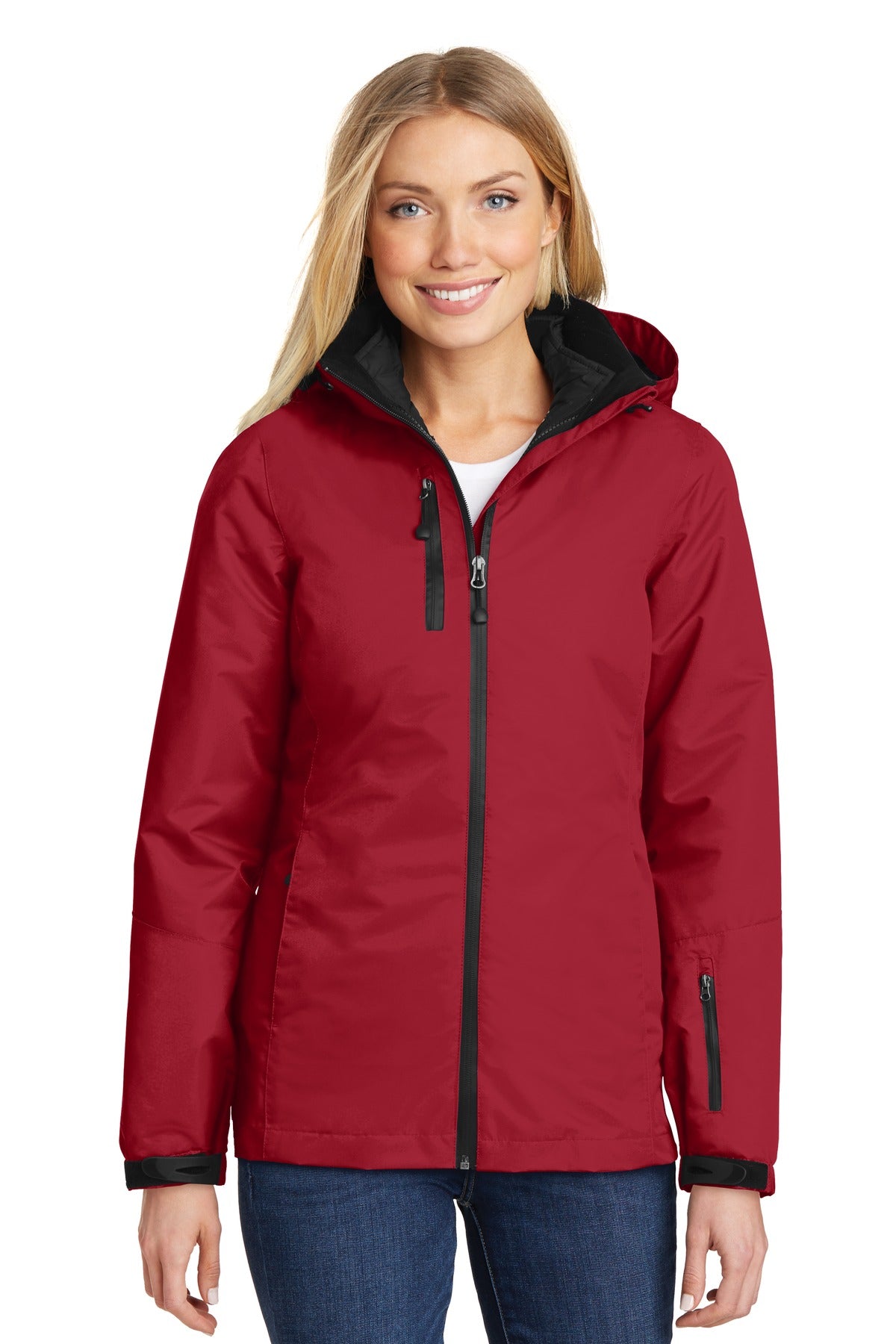 Packed with weather-fighting features the Vortex Waterproof  - Rich Red/ Black