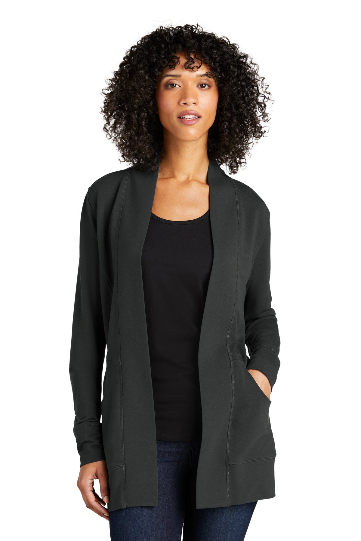 Port Authority® Women's Microt-Charcoal