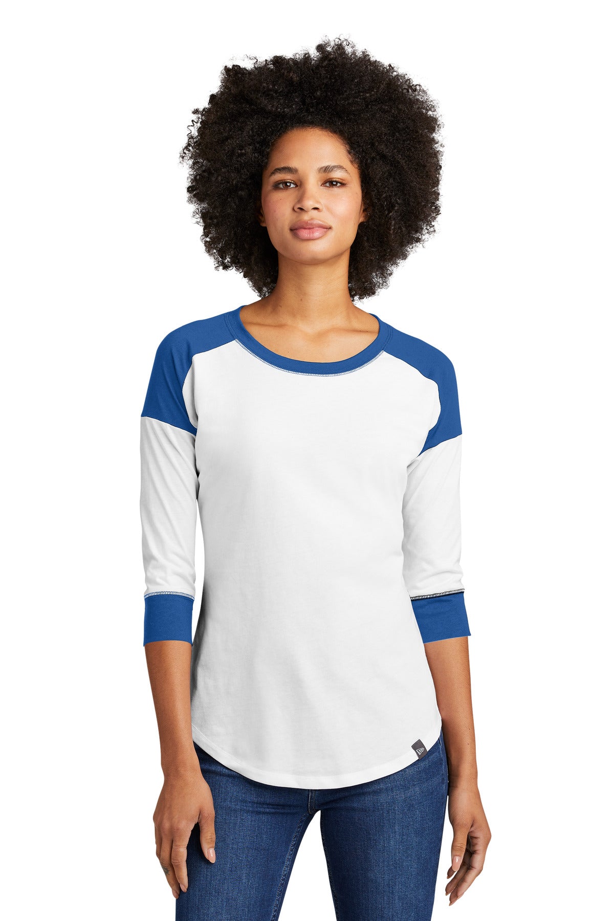 A major-league look for fans in the stands or on the street. - Royal/ White