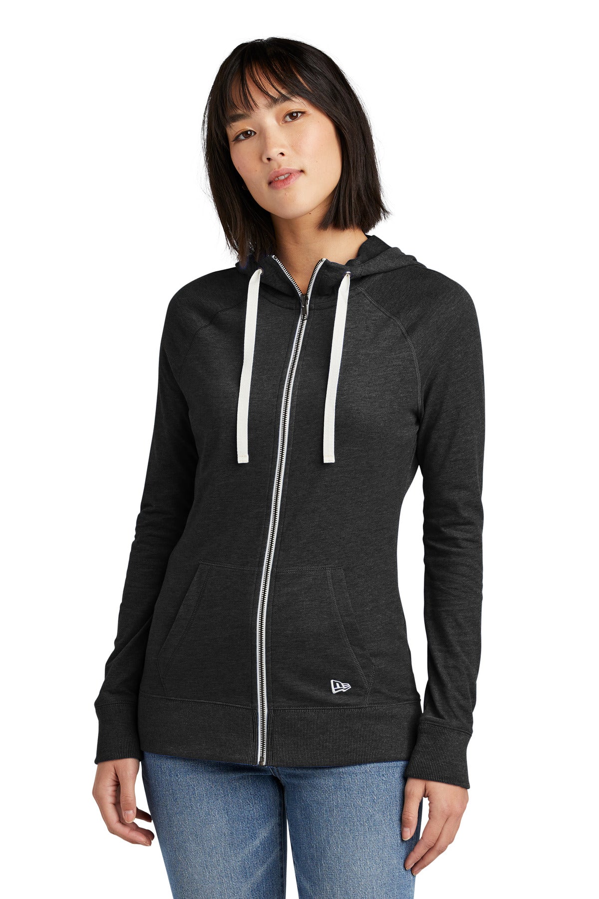 This lightweight hoodie has lived-in sueded softness and vin - Black Heather