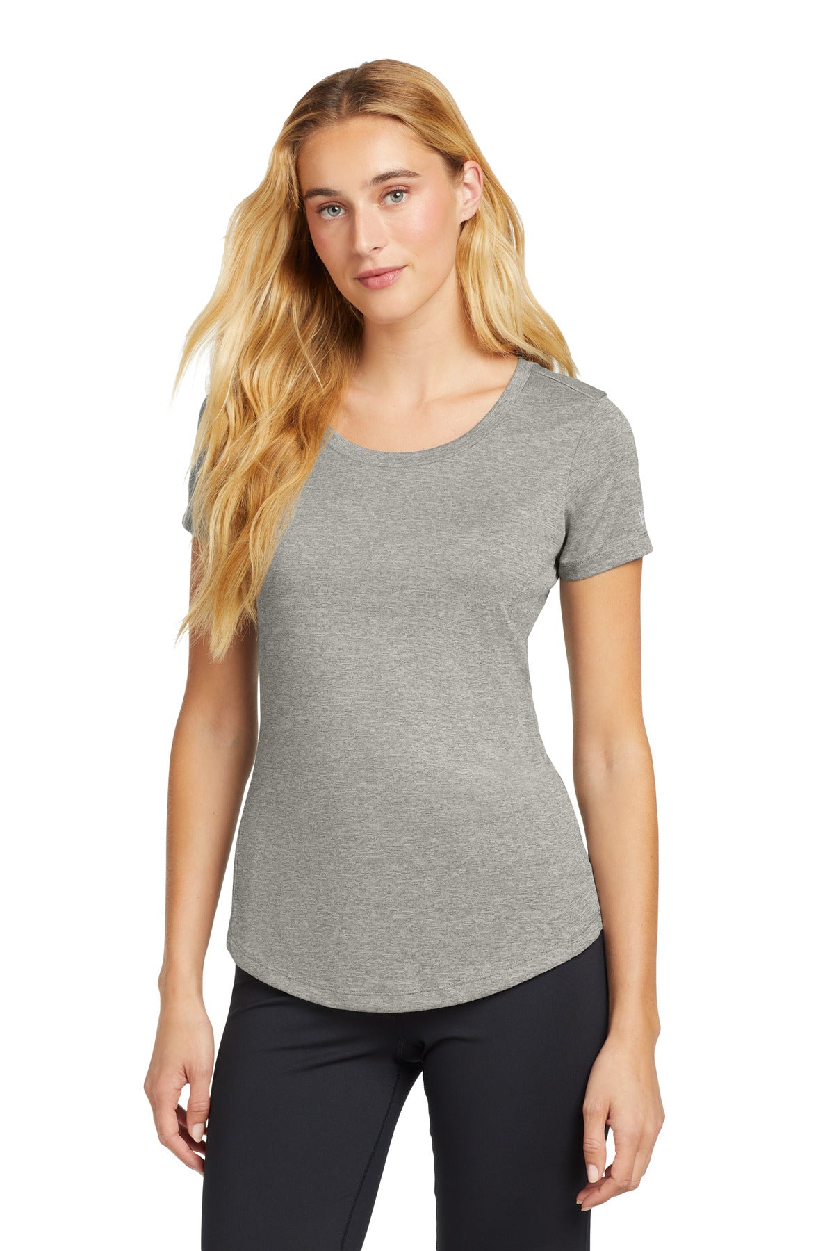 With sport-inspired good looks this tee beats moisture with  - Rainstorm Grey