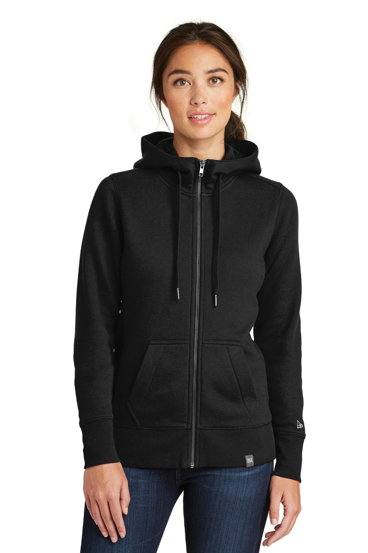 This hoodie fuses the soft feel of an old-school essential w - Black