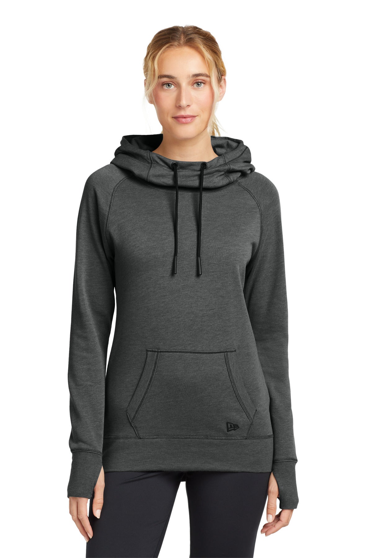 This midweight hoodie is as comfortable in the stands as it  - Black Heather