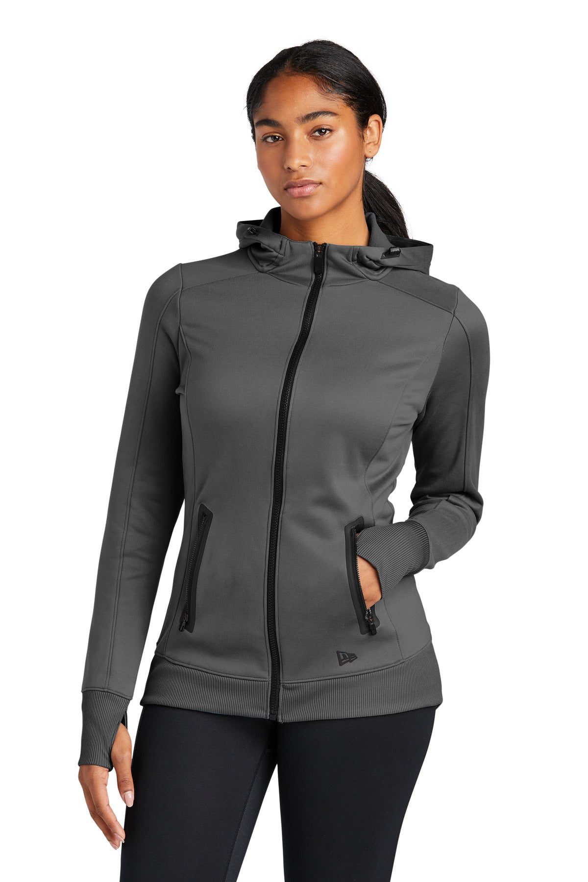 Perfect for most venues this moisture-wicking fleece combine - Graphite