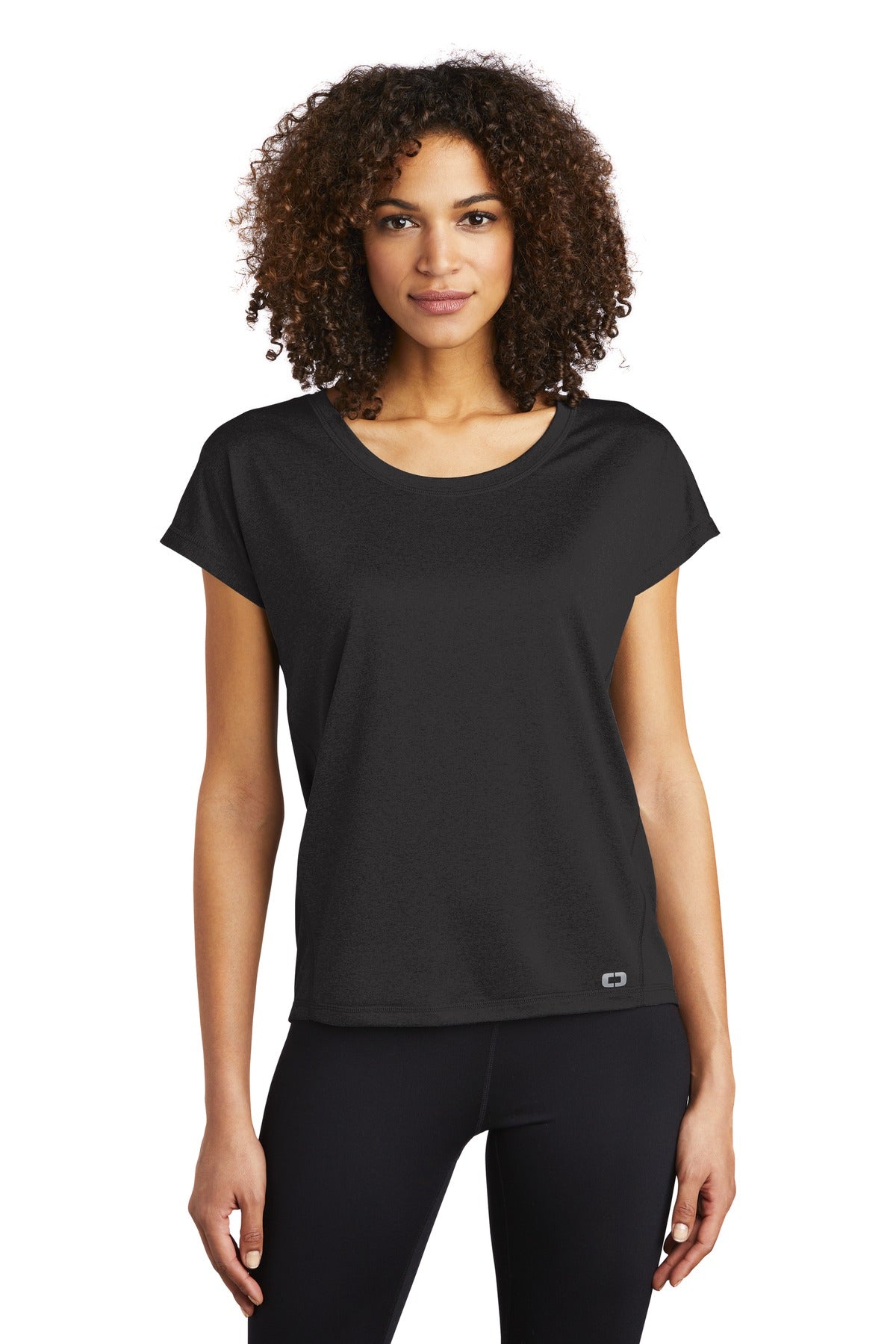 STAY-COOL WICKINGULTRABREATHABLEFLATLOCK SEAMS FOR COMFORTRE - Blacktop