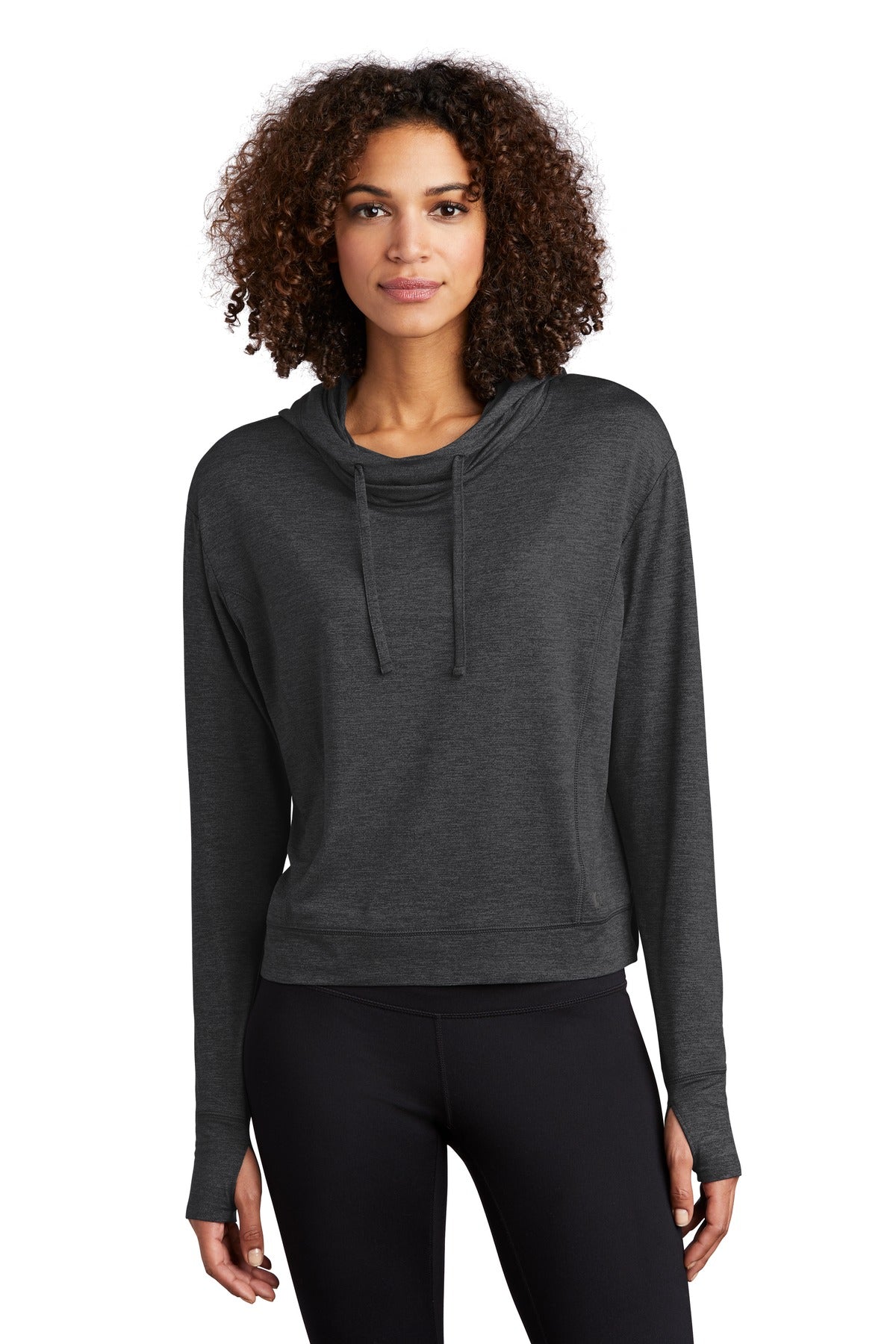 STAY-COOL WICKINGSTRETCHFLATLOCK SEAMS FOR COMFORTREFLECTIVE - Blacktop Heather