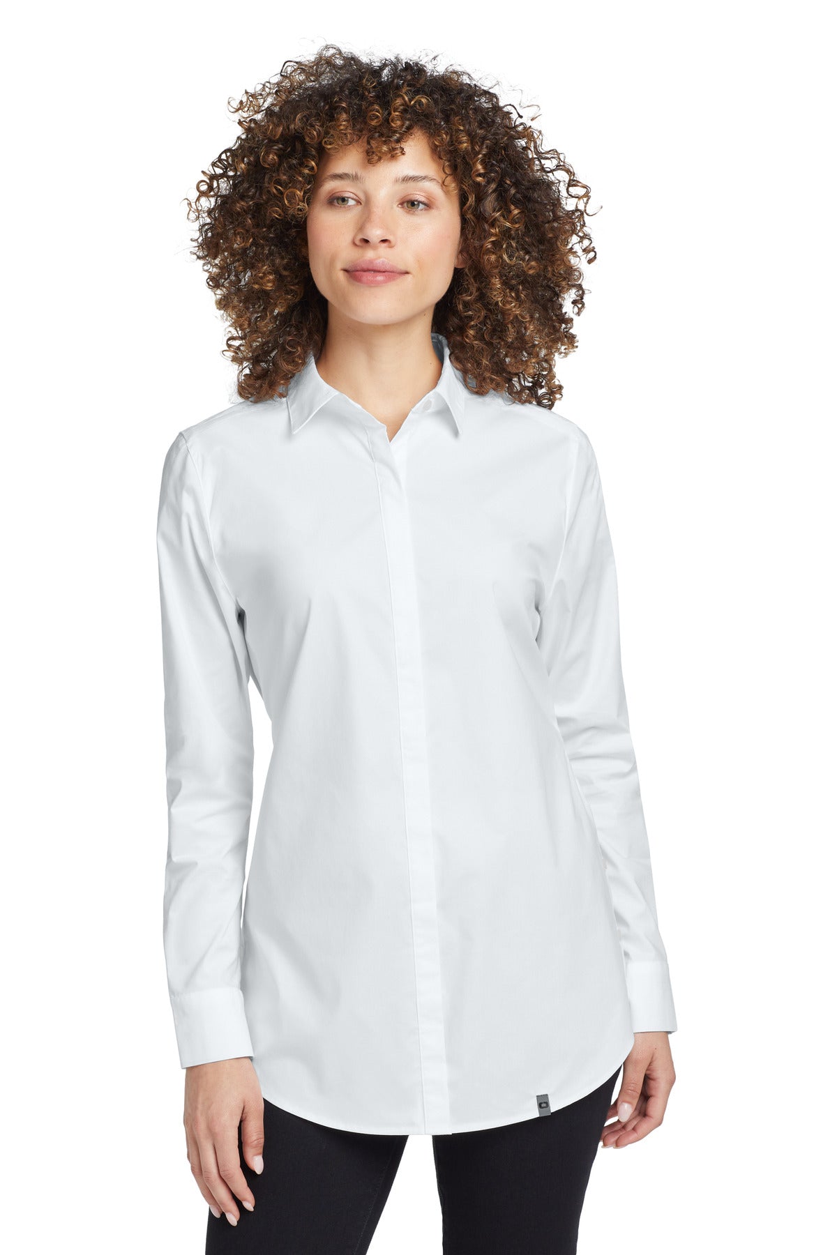 The go-to shirt for her designed for mobility and stretch wi - White
