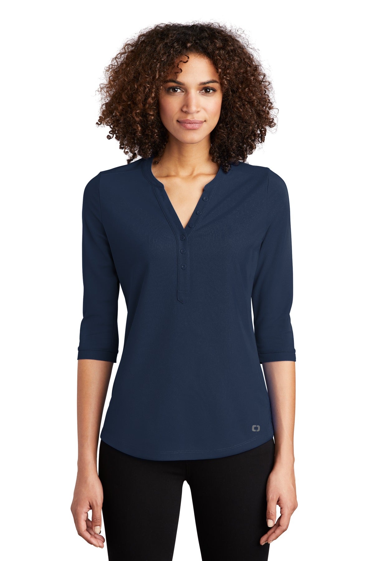 This henley has a smart modern look with OGIO attitude. 5-ou - Navy