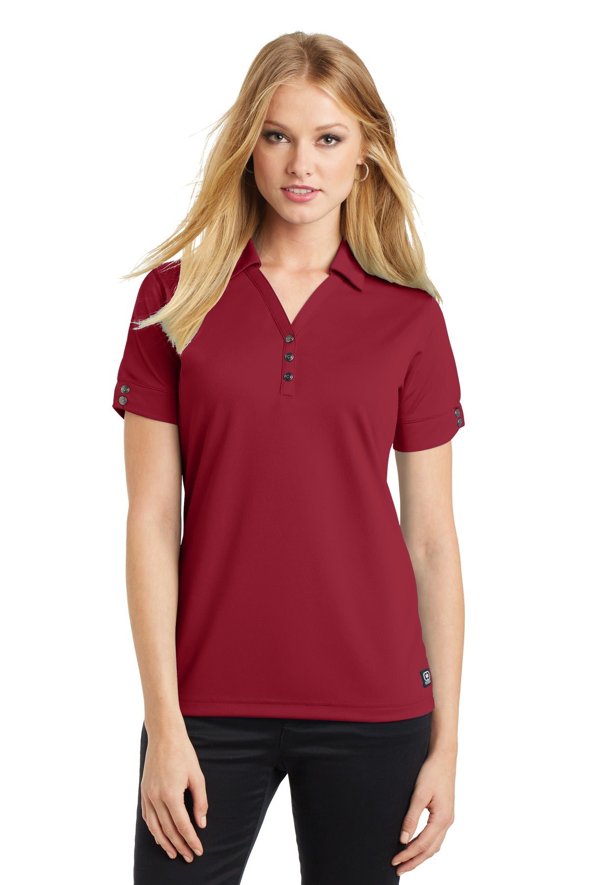 Designed to handle the curves the Glam has a contoured fit a - Signal Red