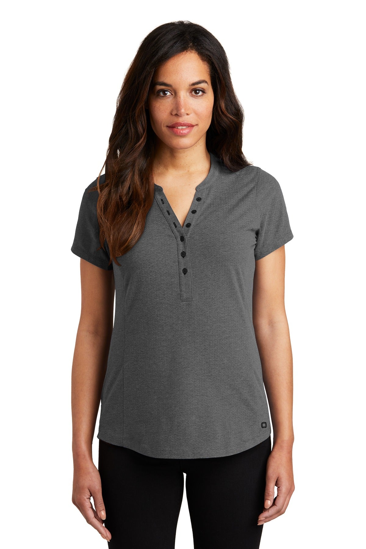 Designed for dynamic impact this henley looks and feels like - Blacktop Heather