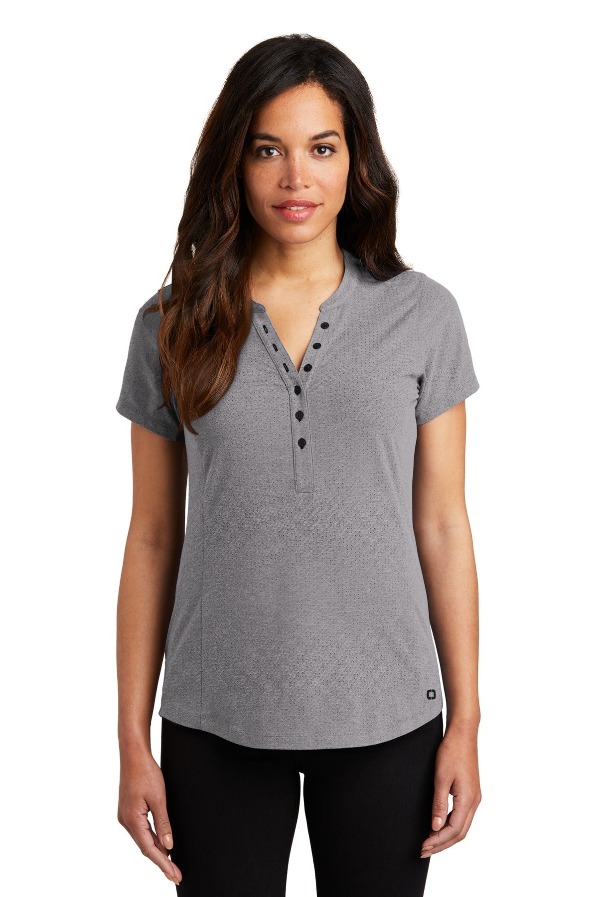 Designed for dynamic impact this henley looks and feels like - Grey Heather