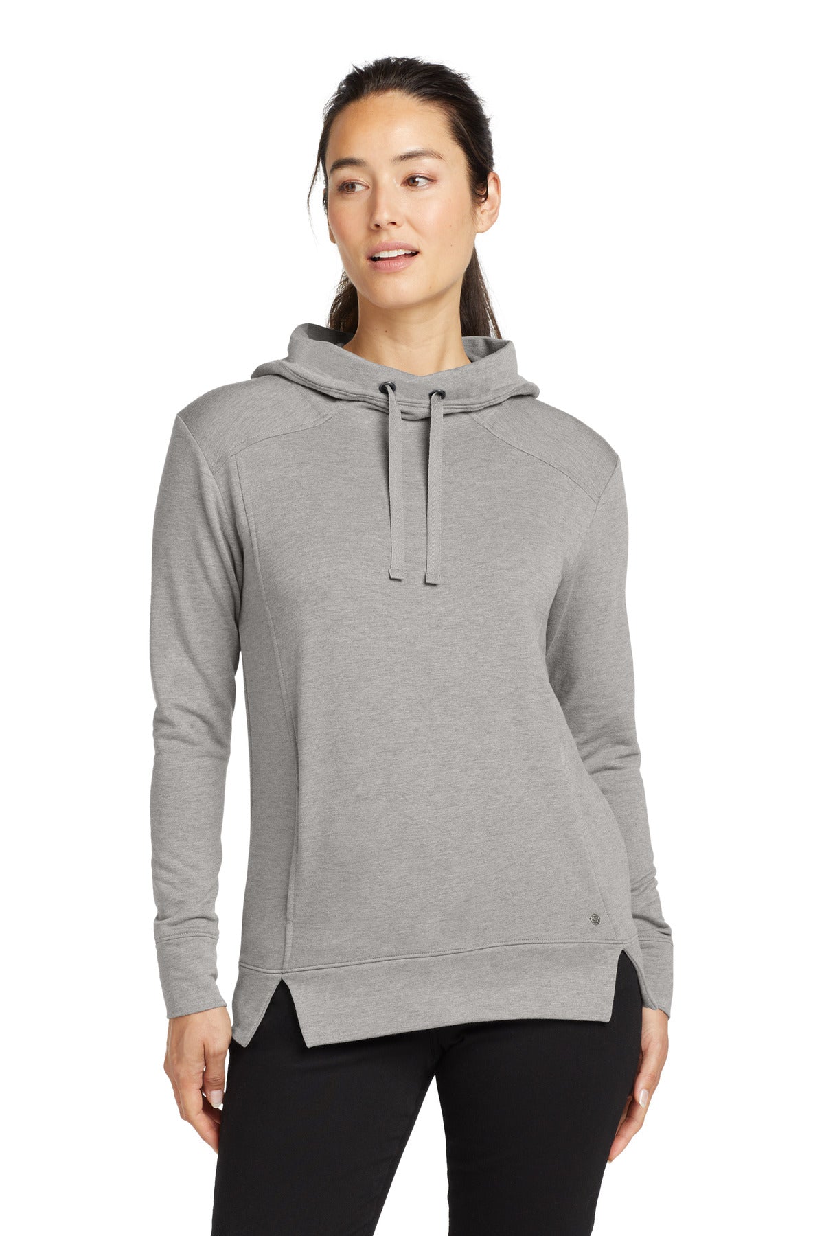 Before or after training this layerable hoodie is casual-com - Petrol Grey Heather