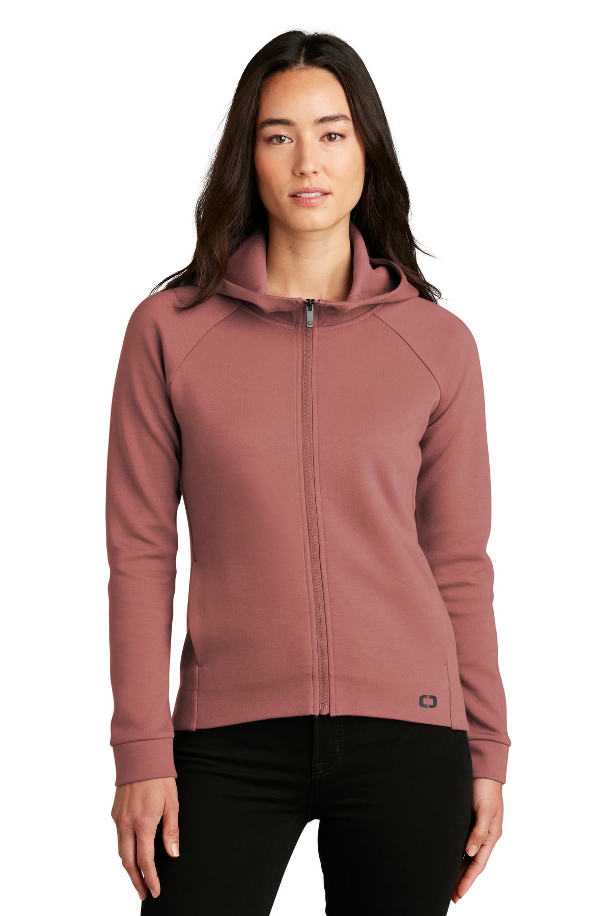Clean design lines and a matte appearance give this double-k - Deep Rose