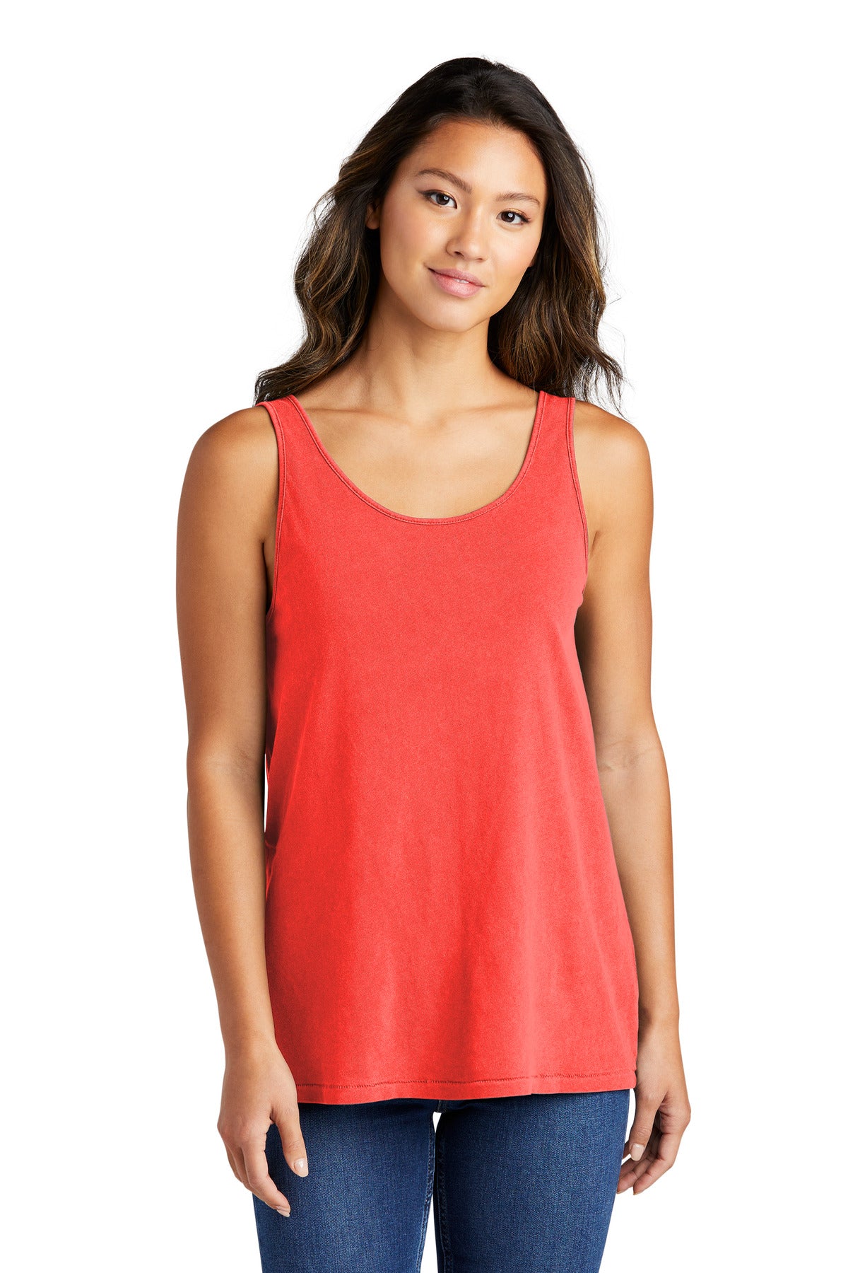 A tank with a vintage look-thanks to our specially garment d - Poppy