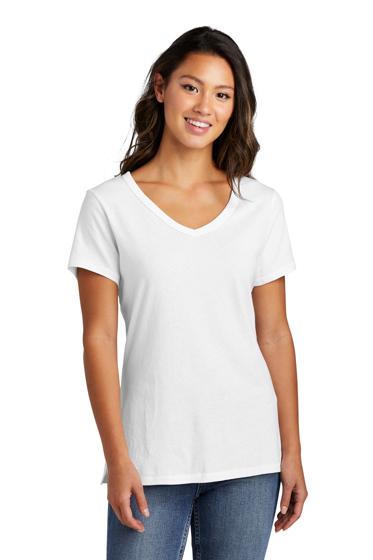 This tee is garment-dyed and incredibly soft with a worn-in  - White