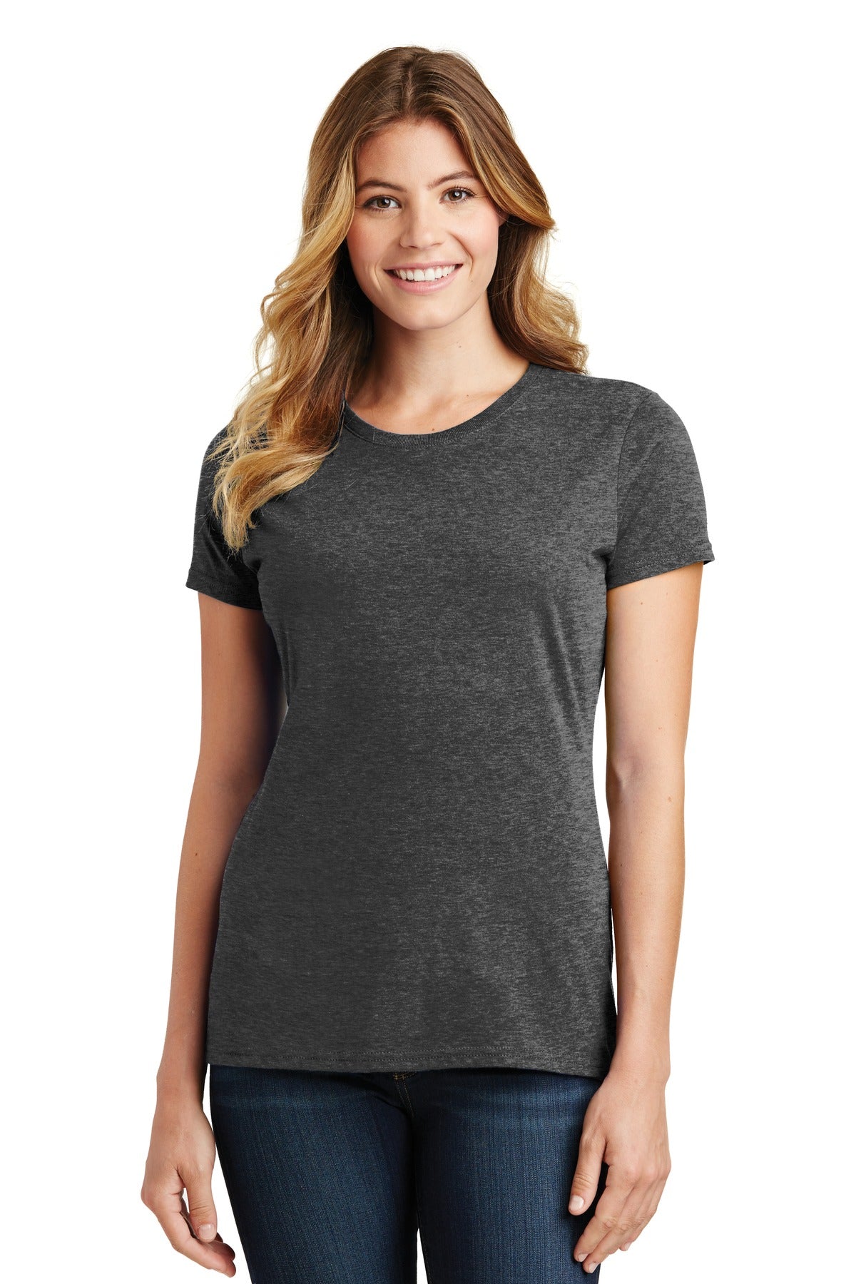 You'll be the biggest fan around of this 100% ring spun cott - Dark Heather Grey