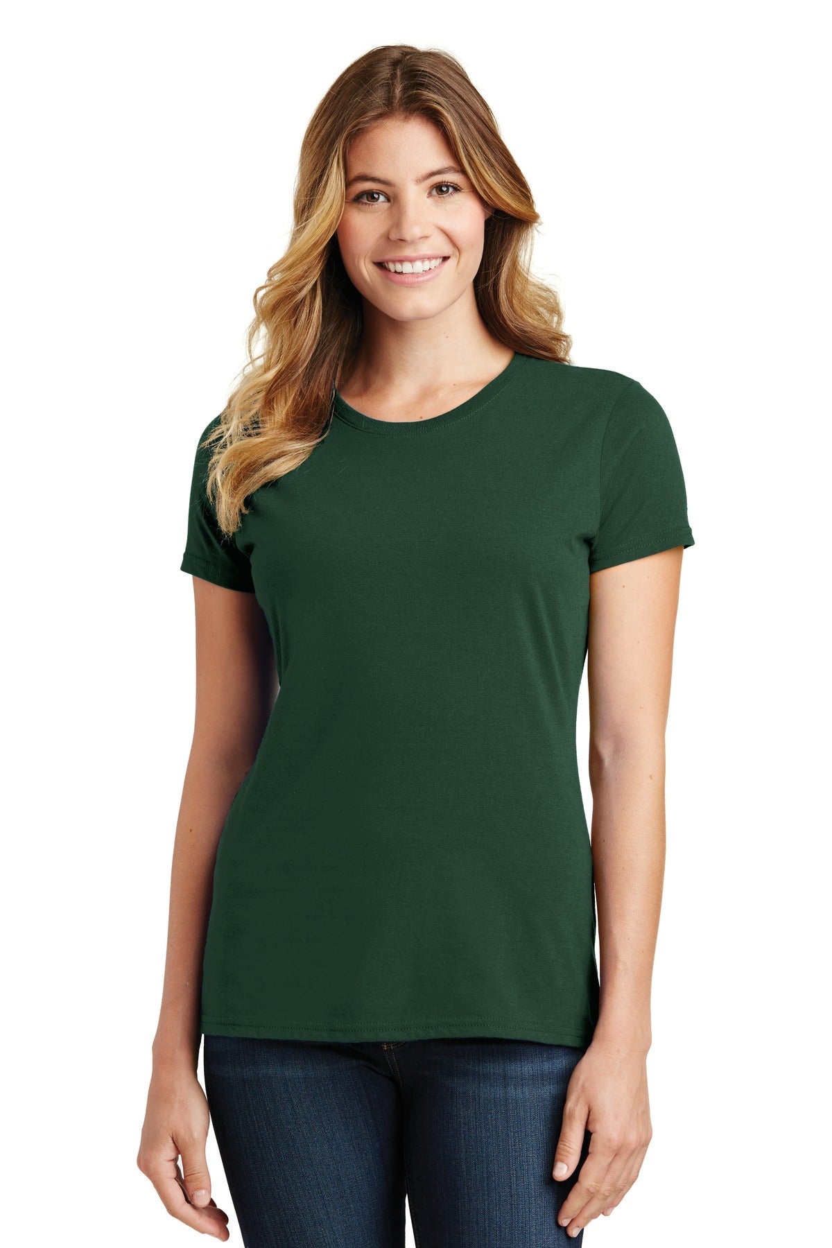 You'll be the biggest fan around of this 100% ring spun cott - Forest Green