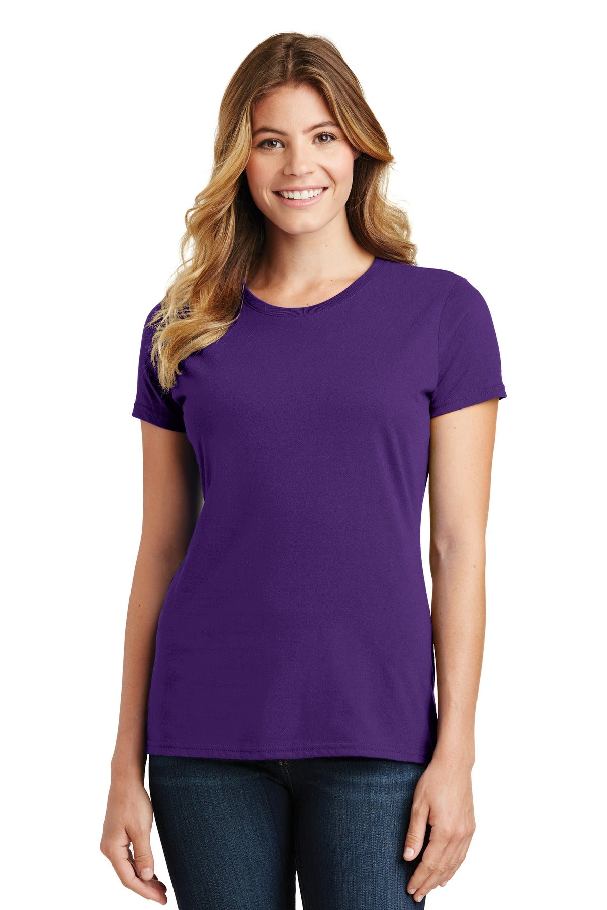You'll be the biggest fan around of this 100% ring spun cott - Team Purple