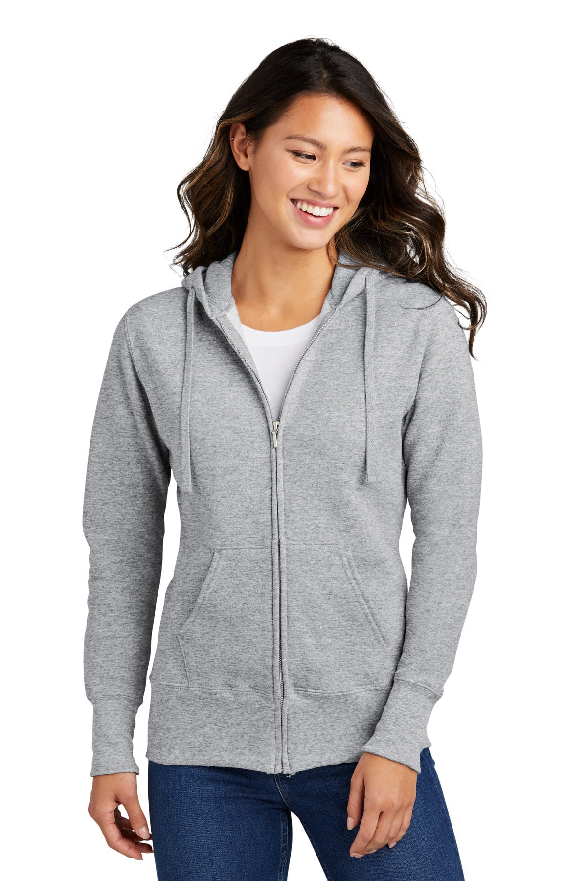 Cozy sweats in our core weight.7.8-ounce 50/50 cotton/poly f - Athletic Heather