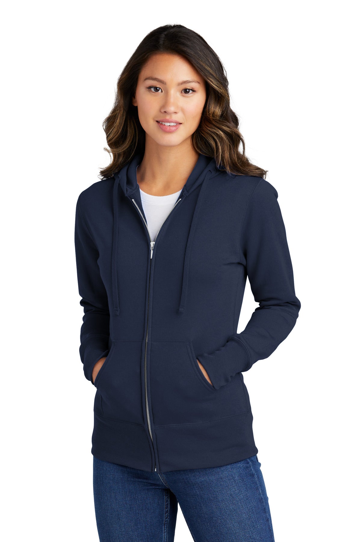 Cozy sweats in our core weight.7.8-ounce 50/50 cotton/poly f - Navy