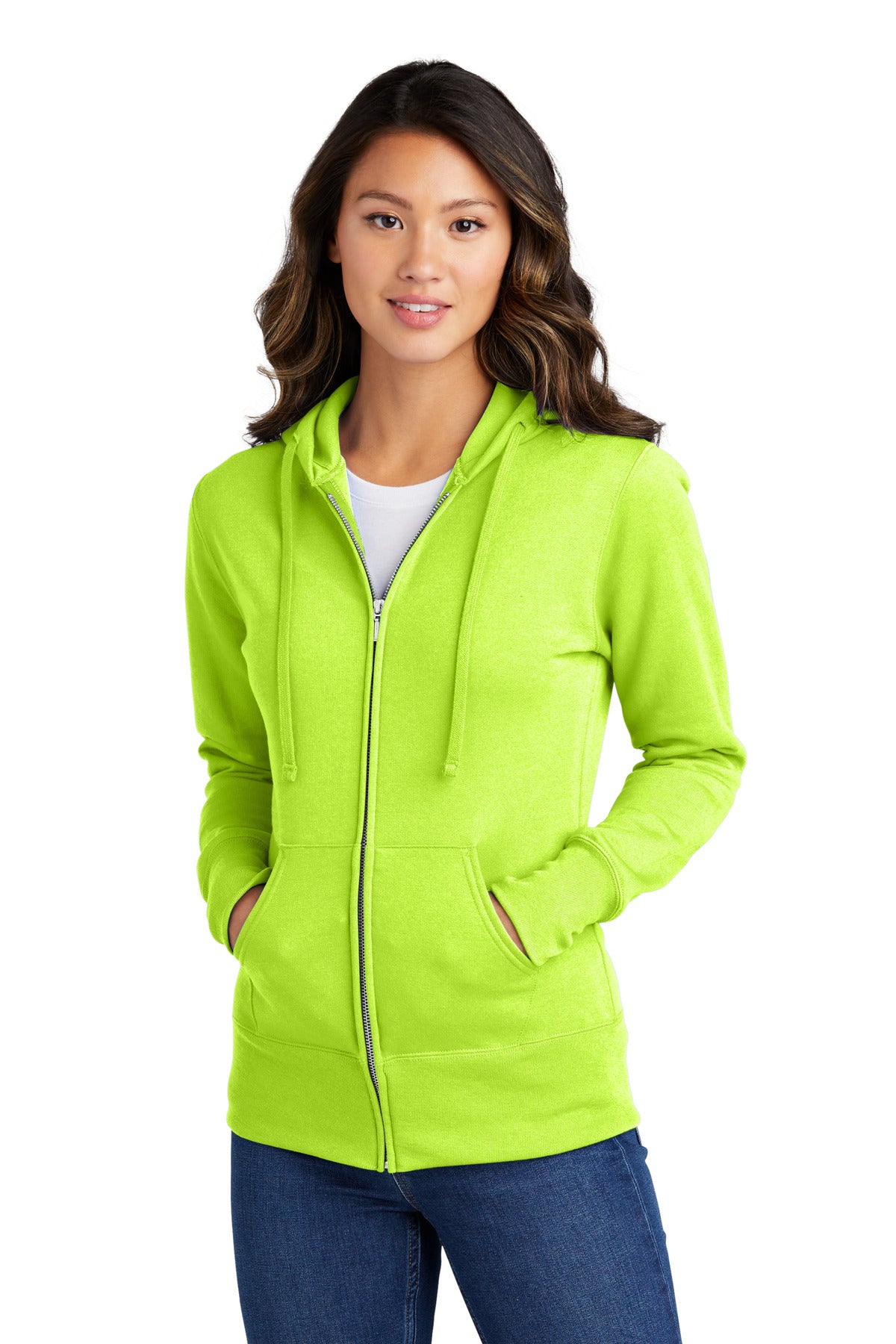 Cozy sweats in our core weight.7.8-ounce 50/50 cotton/poly f - Neon Yellow