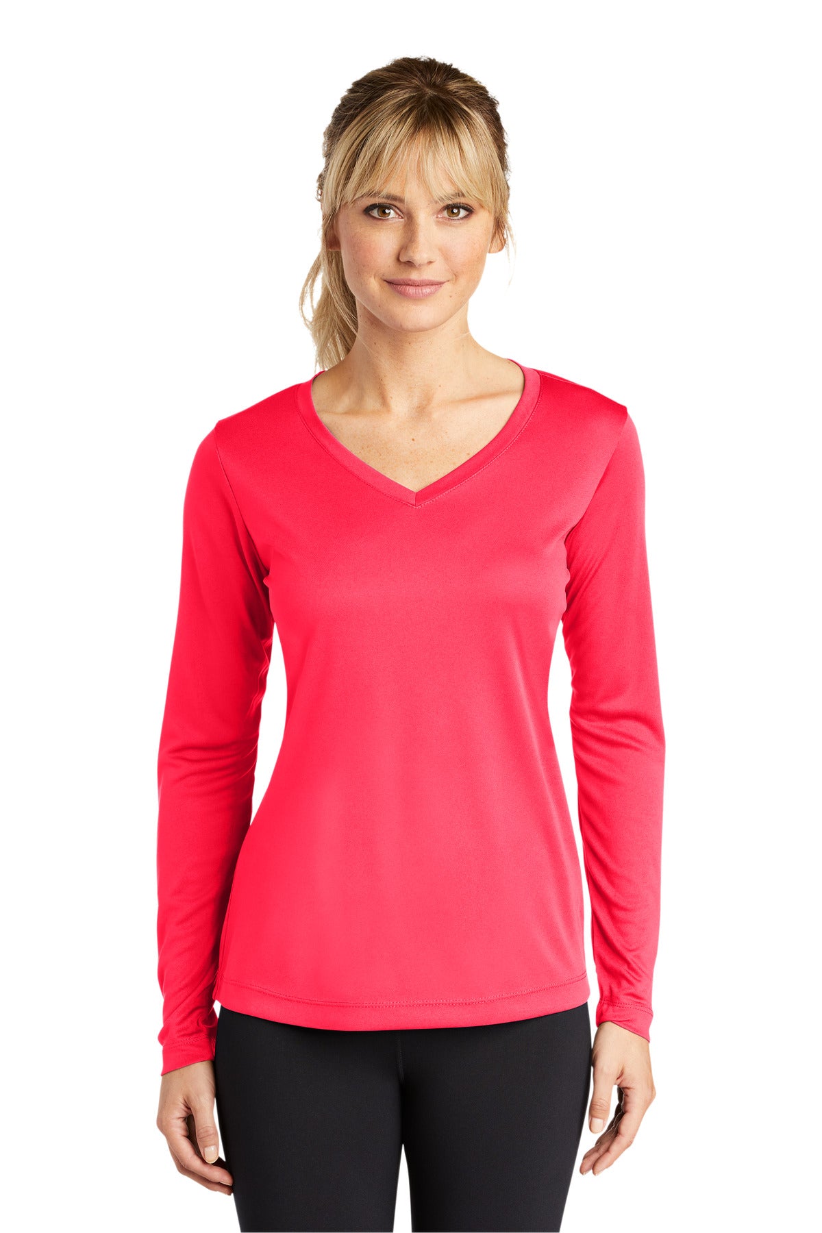 Lightweight roomy and highly breathable these moisture-wicki - Hot Coral