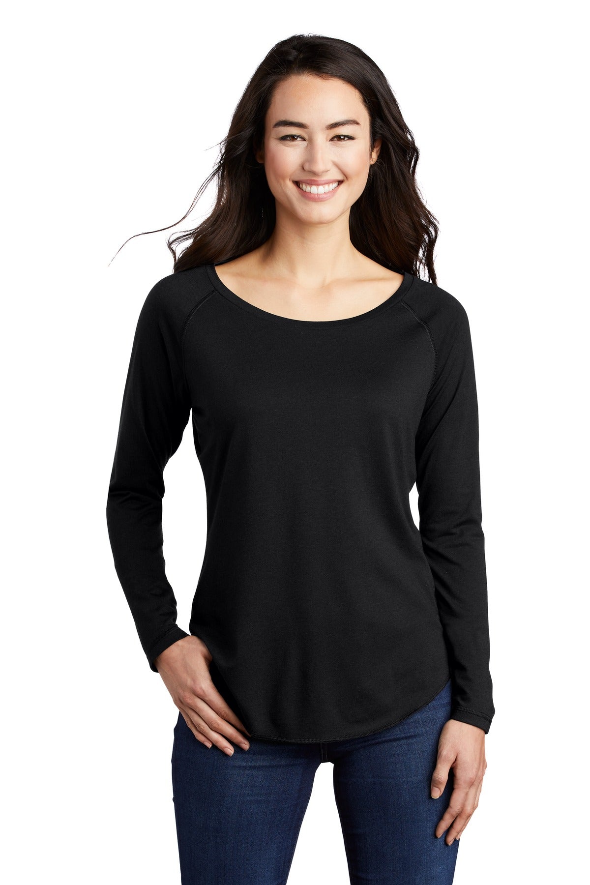 This ultracomfortable tee combines moisture-wicking performa - Black Triad Solid
