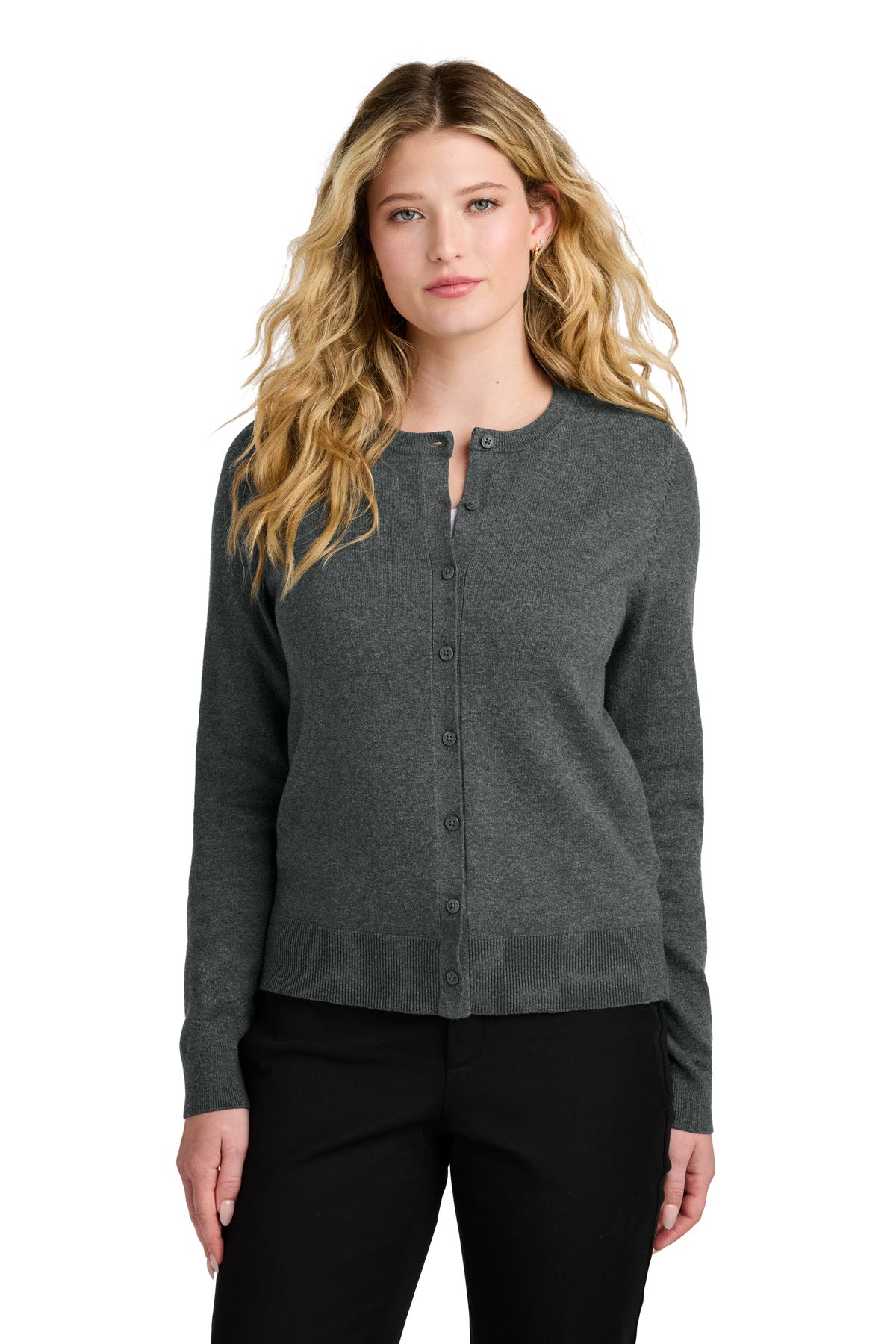 Blending professionalism with supreme comfort this beautiful - Charcoal Heather