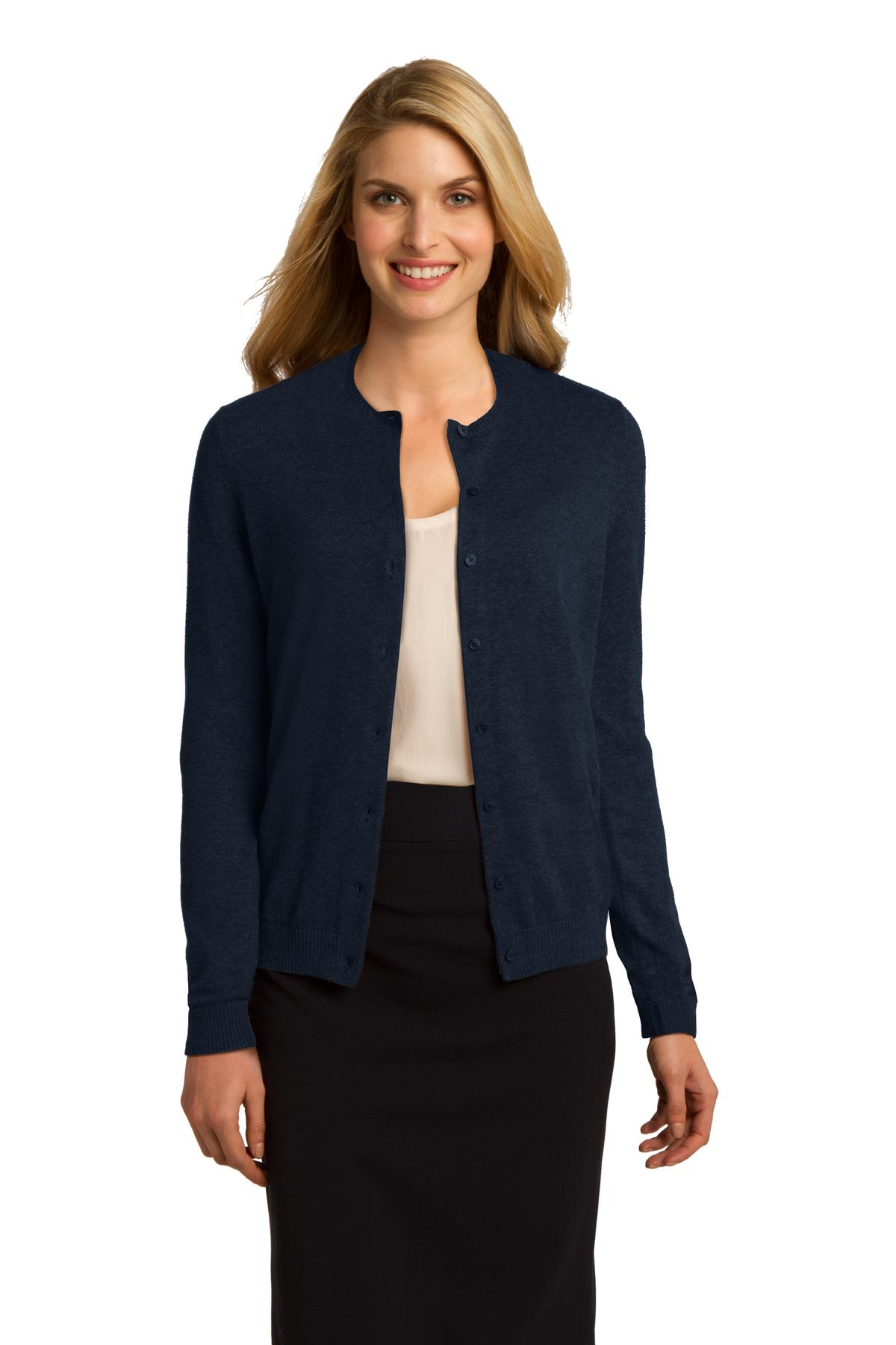 Port Authority® Women's Cardig-Navy