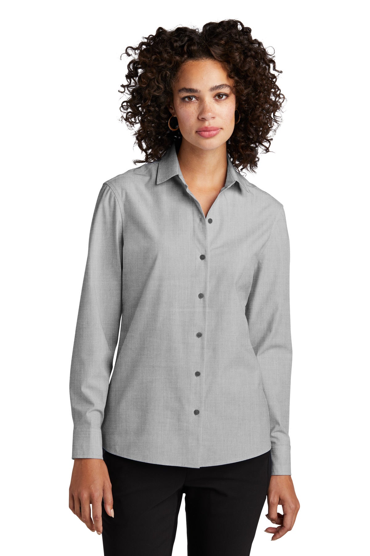 With smart tailoring and a modern fit this shirt will follow - Gusty Grey End On End