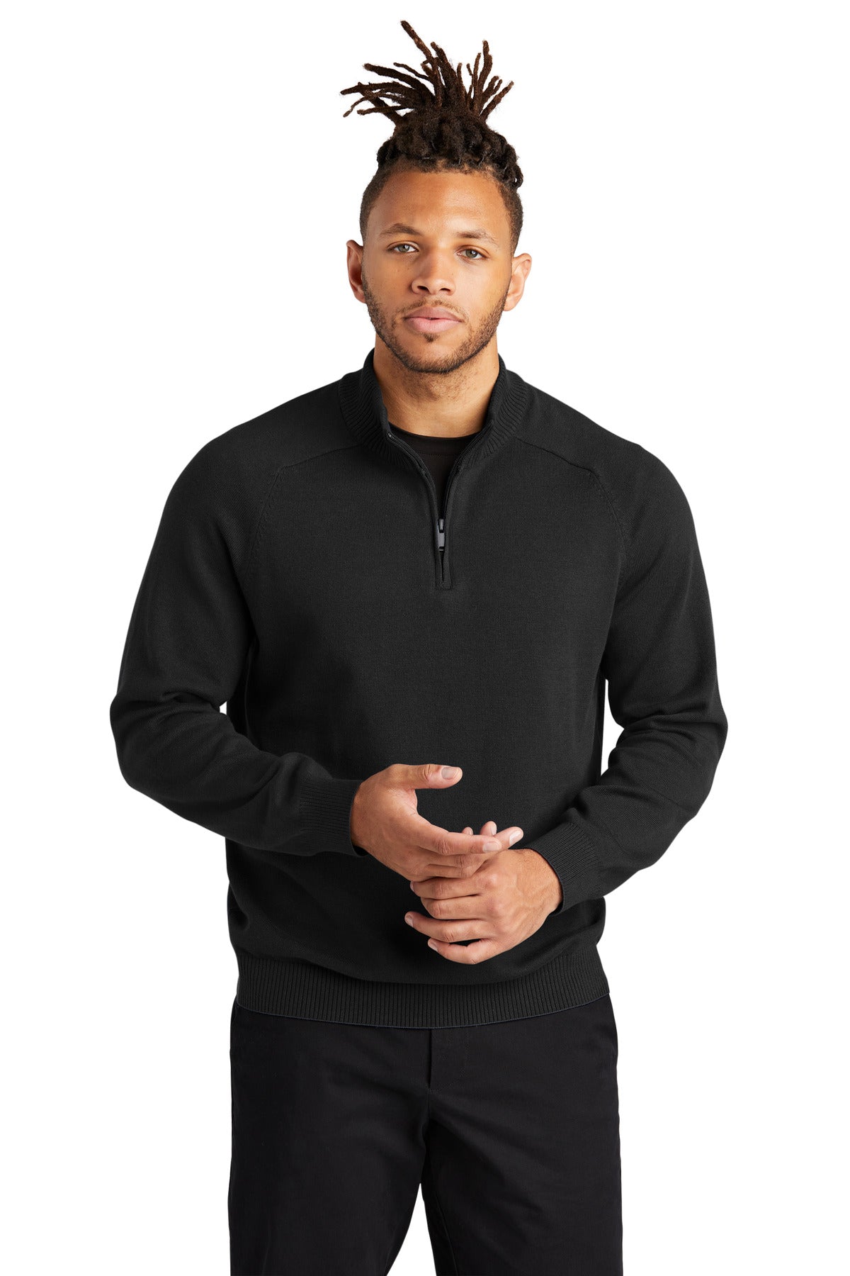 An easy-to-layer easy care essential designed to complement  - Deep Black