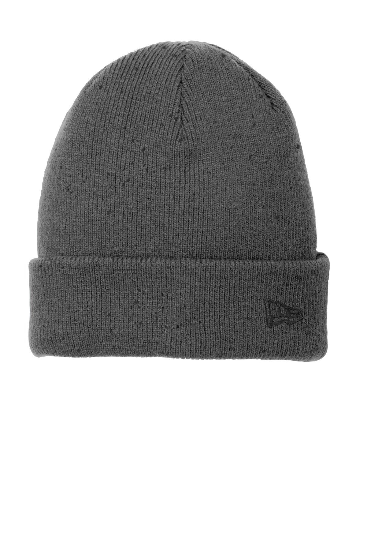 This unlined cuffed beanie features a solid base with tonal flecks of color for style and attitude o